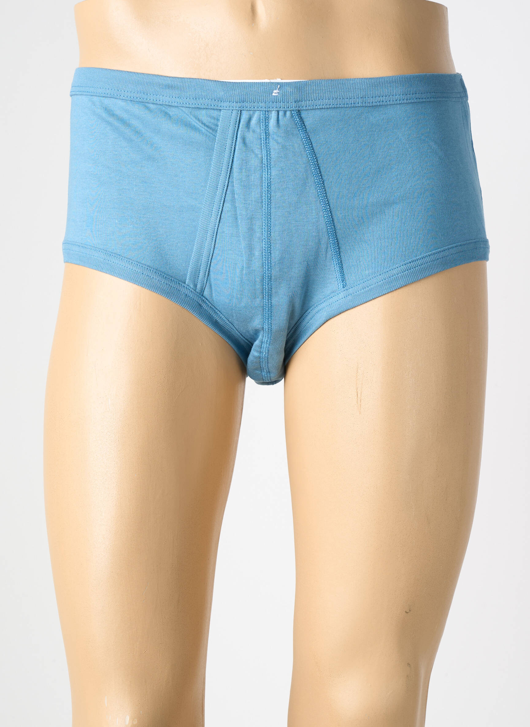 Slip tissage popeline bleu JET homme