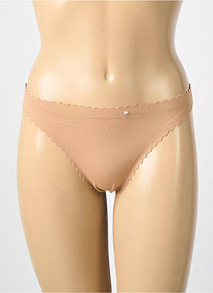 String string beige DIM femme