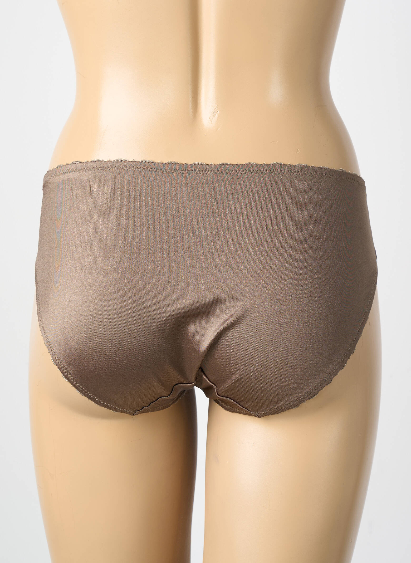 Culotte broderie marron TRIUMPH femme