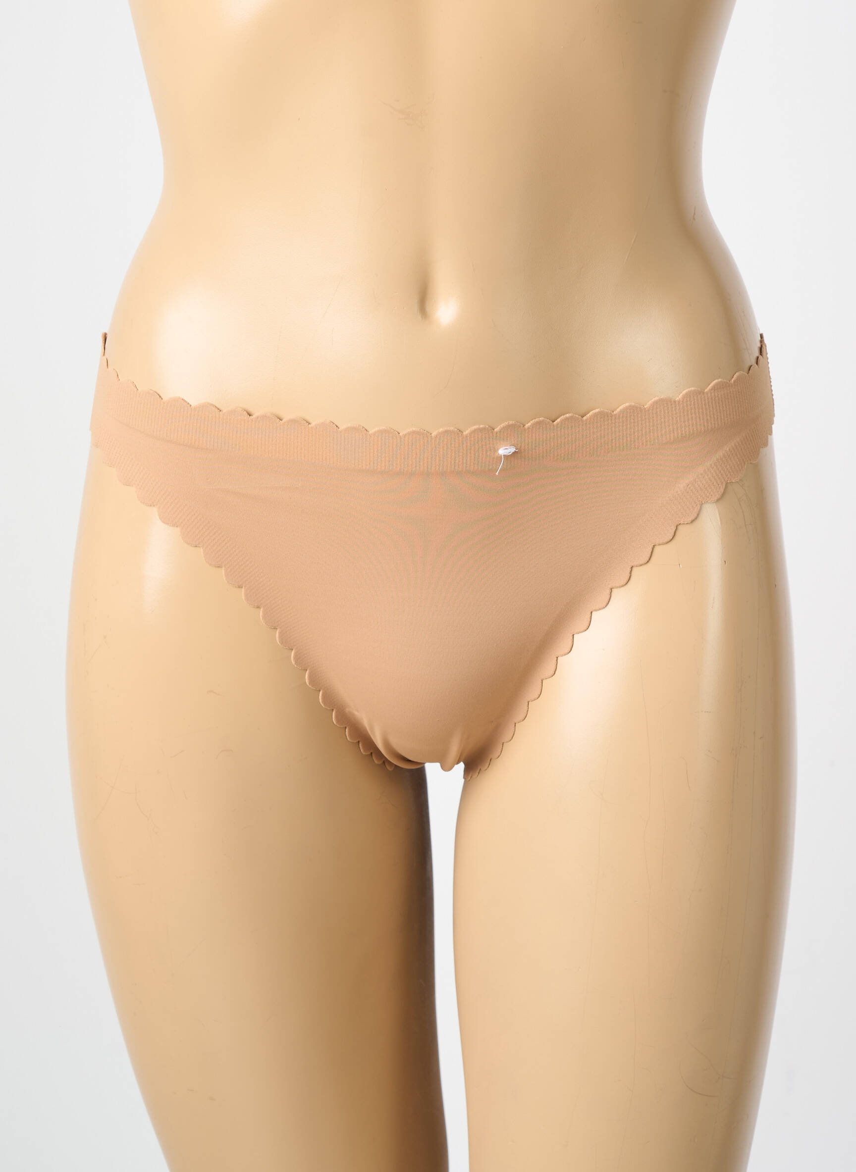 String string beige DIM femme