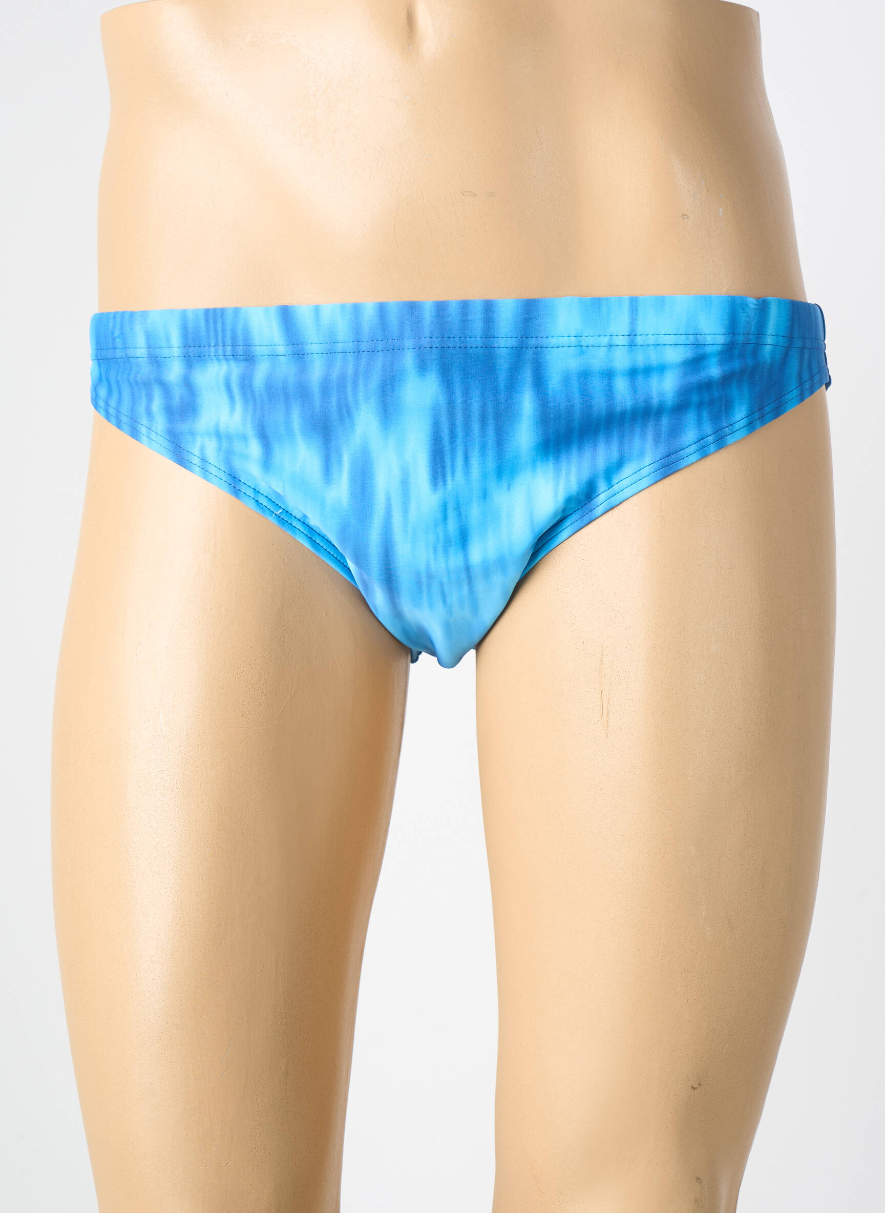 Slip de bain imprimé fantaisie bleu CBK homme