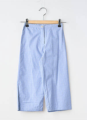 Pantalon droit taille élastique taille élastique bleu PETIT BATEAU enfant