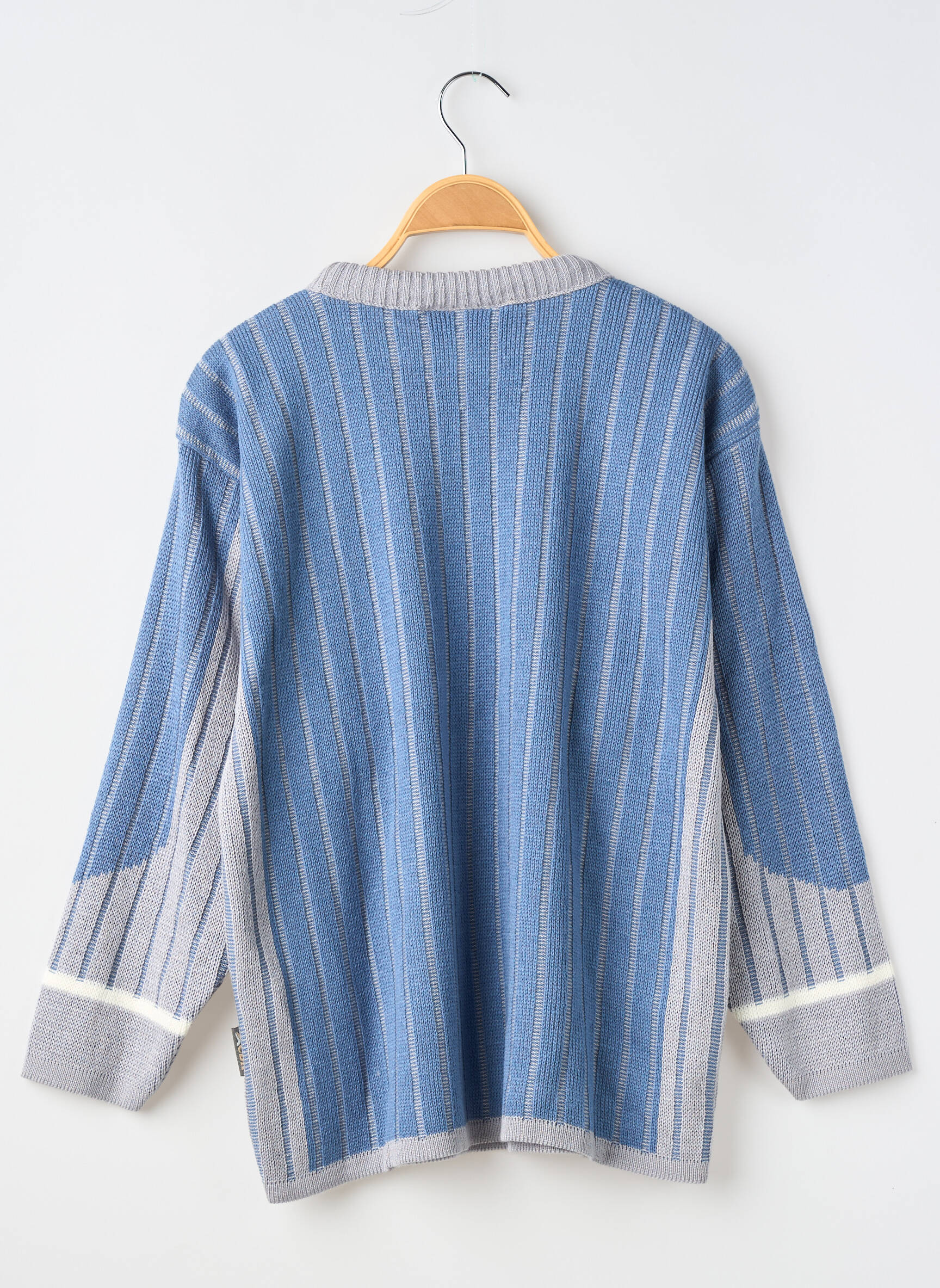 Pull manches longues manches longues bleu CBK garçon