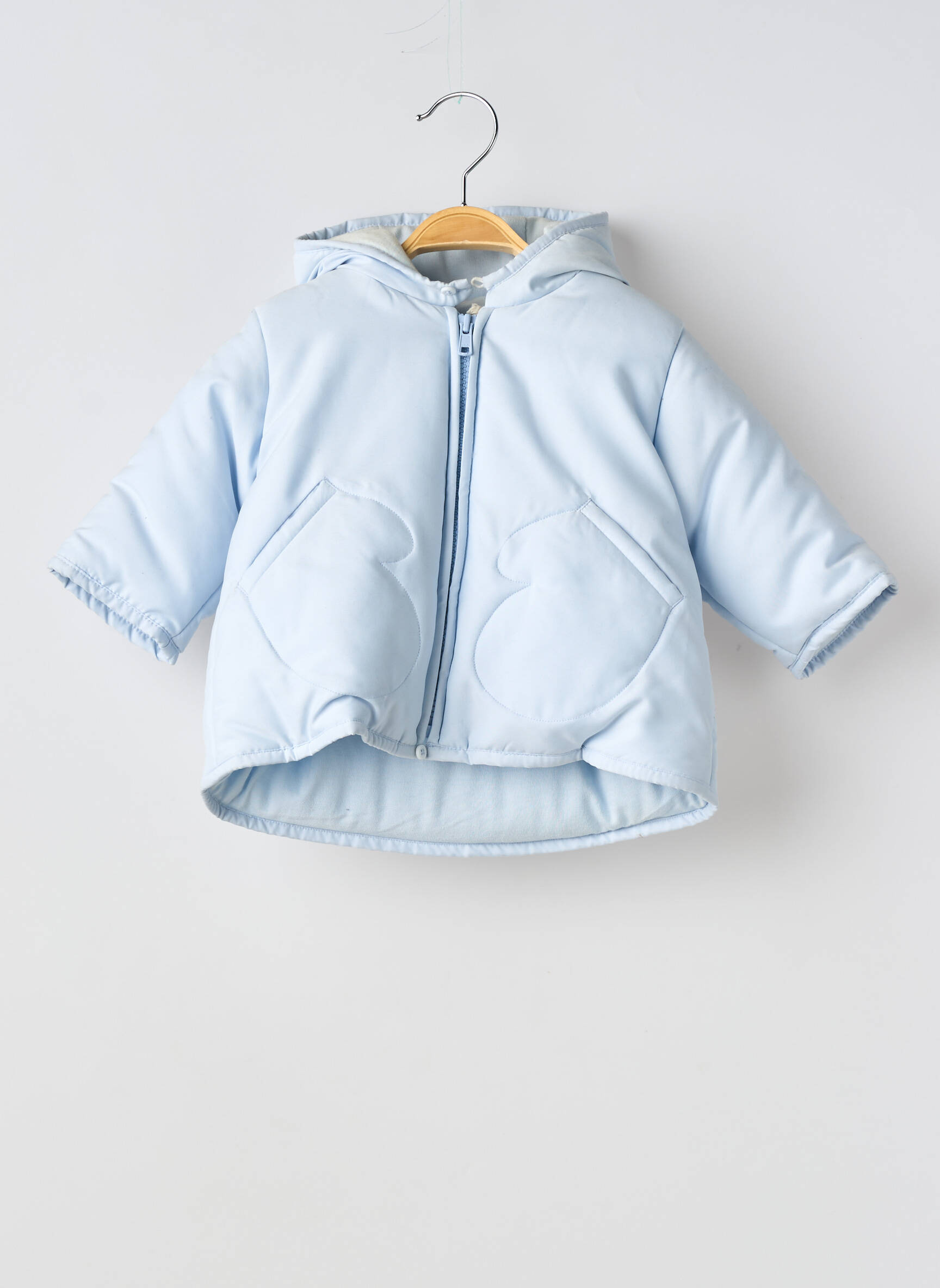 Blouson coupe droite bleu PETIT BATEAU fille
