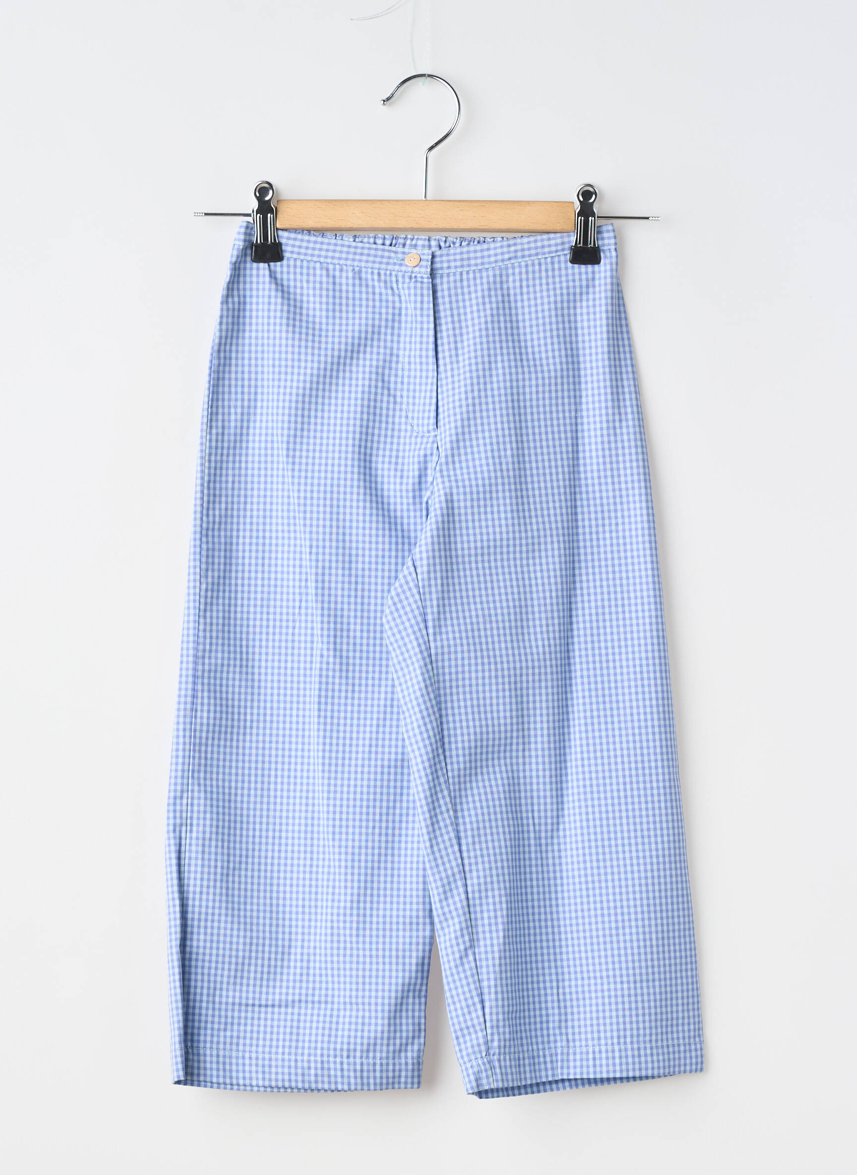 Pantalon droit taille élastique taille élastique bleu PETIT BATEAU enfant