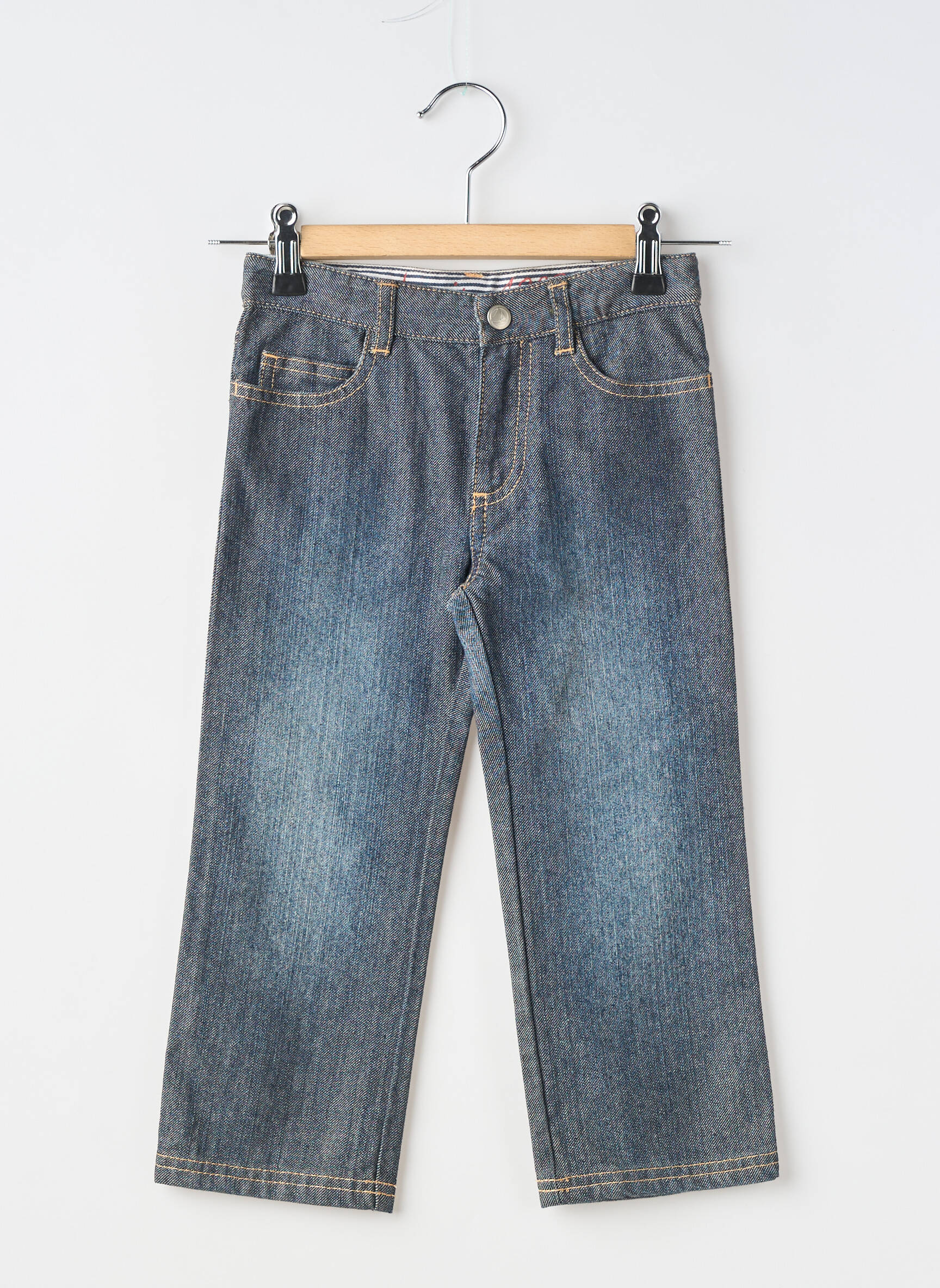 Jeans coupe droite poches gris PETIT BATEAU garçon