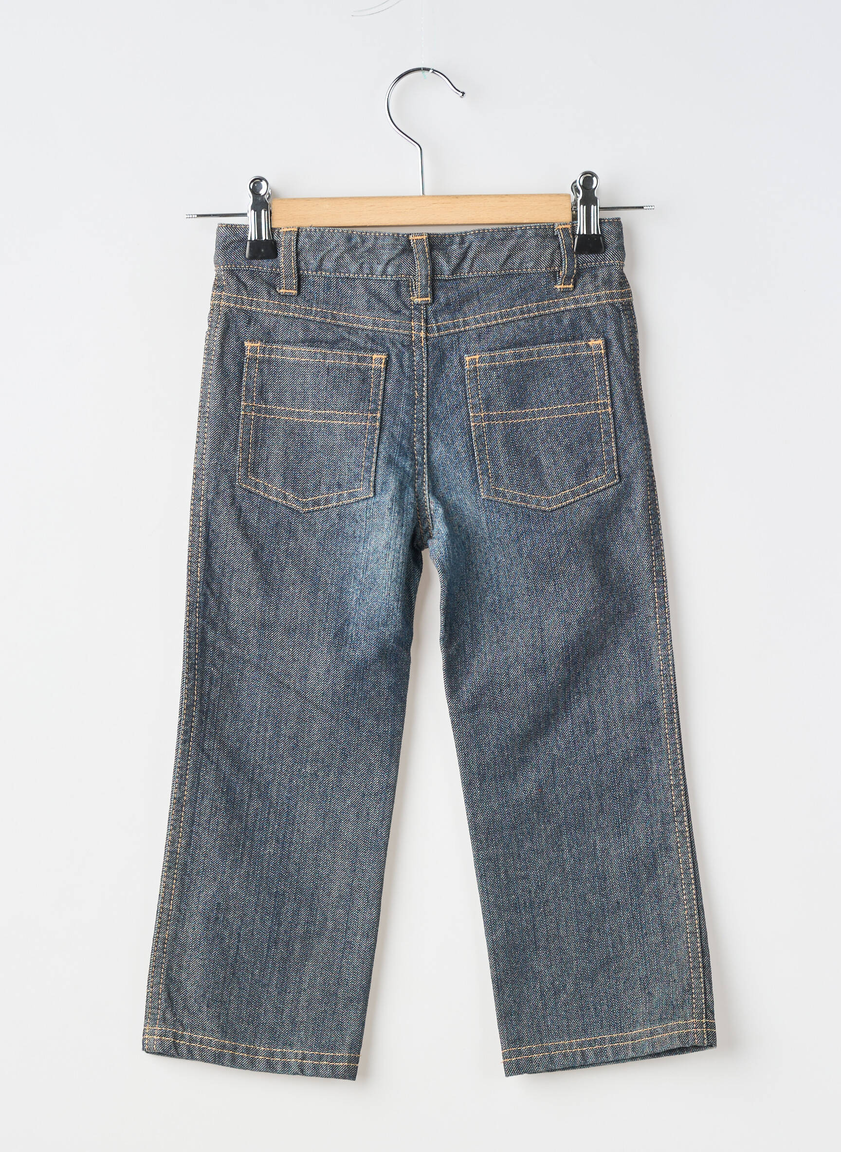 Jeans coupe droite poches gris PETIT BATEAU garçon