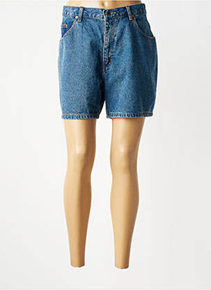 Short tissage denim taille normale bleu LUCKY femme