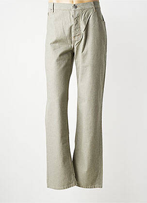 Pantalon droit taille normale taille normale gris LUCCHINI homme