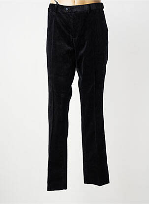 Pantalon droit stretch taille normale noir PIERRE D'ARLANC homme