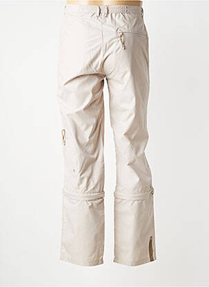 Pantalon droit tissage popeline taille normale beige CBK homme