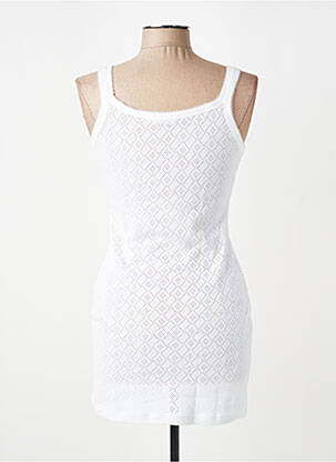 Jupon /fond de robe coupe cintrée blanc ARMOR LUX femme