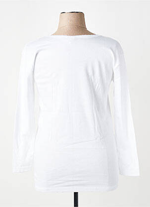 T-shirt manches longues manches longues blanc JET femme