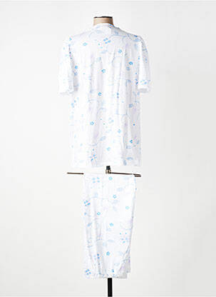 Pyjama manches courtes blanc TRIUMPH femme