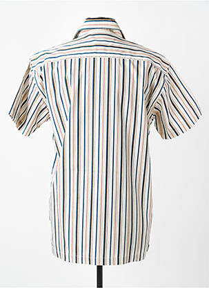 Chemise manches courtes coupe droite beige CBK homme