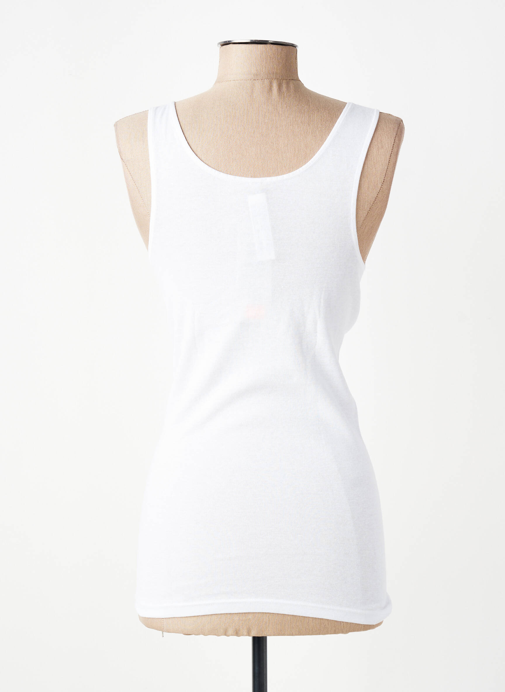 Top/caraco tissage jersey blanc TRIUMPH femme
