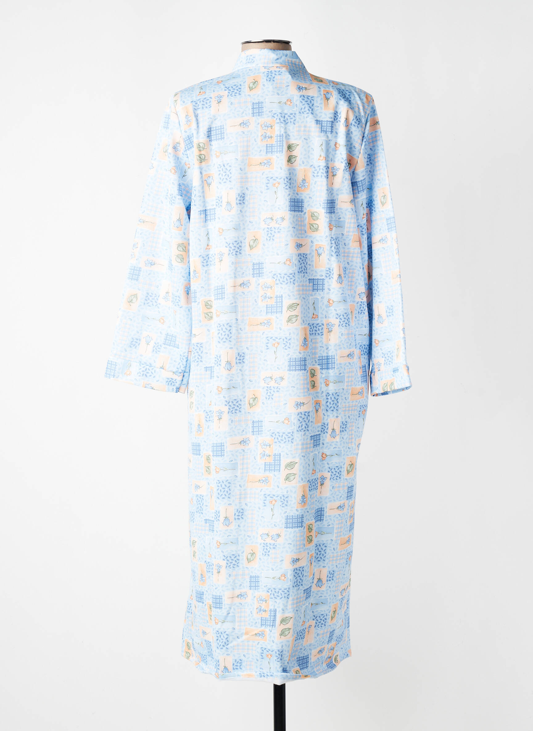 Chemise de nuit imprimé fleurs bleu PRIVILEGE femme