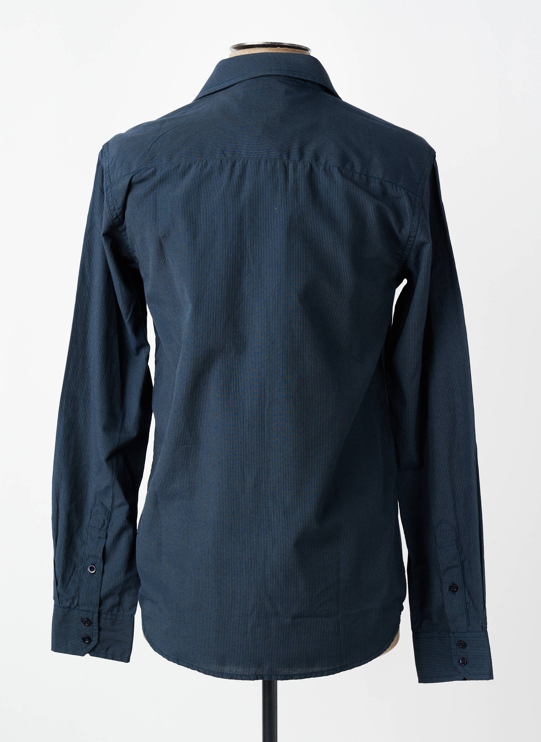 Chemise manches longues manches longues bleu CBK homme
