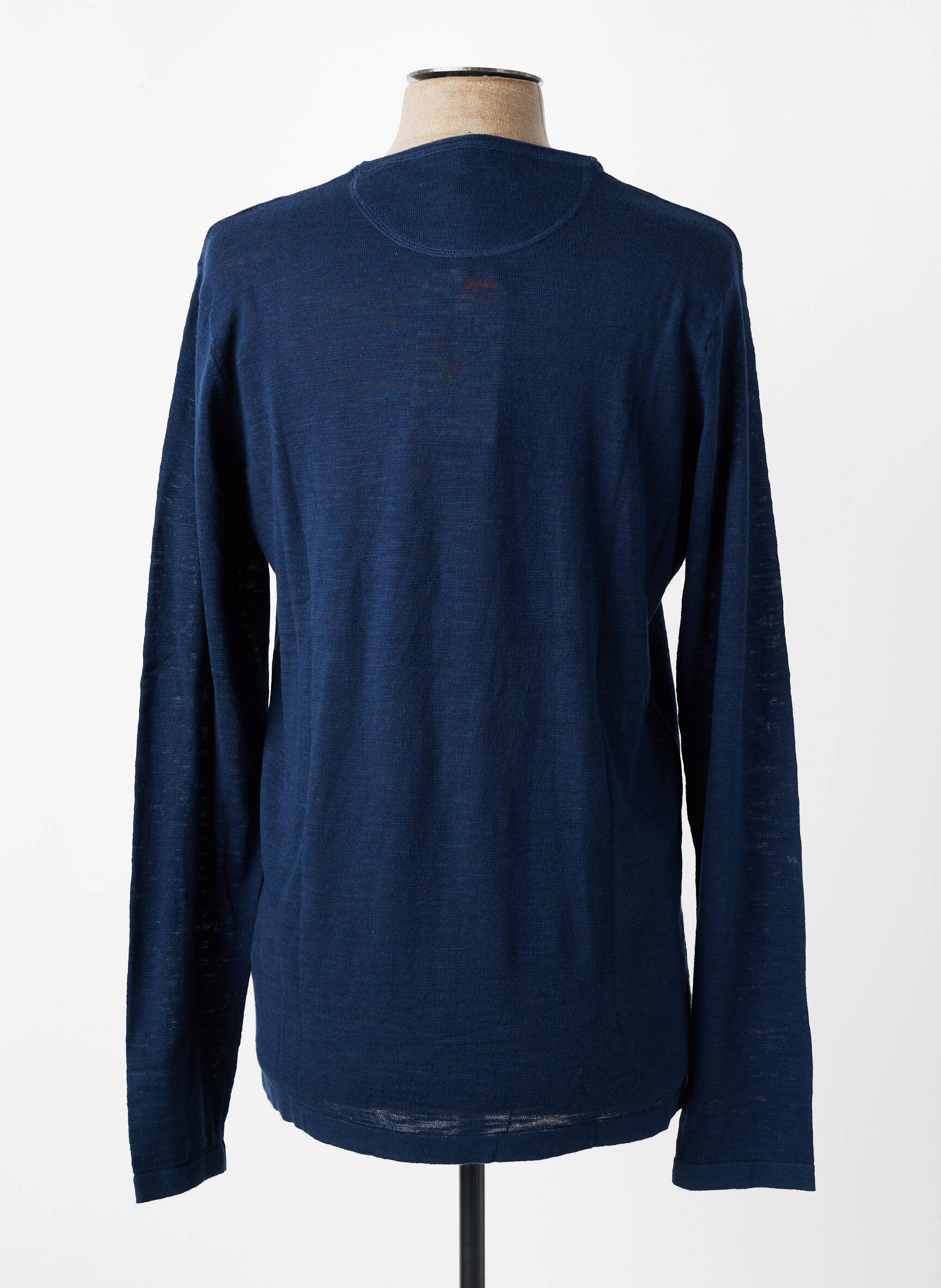 T-shirt coupe cintrée manches longues bleu CBK homme