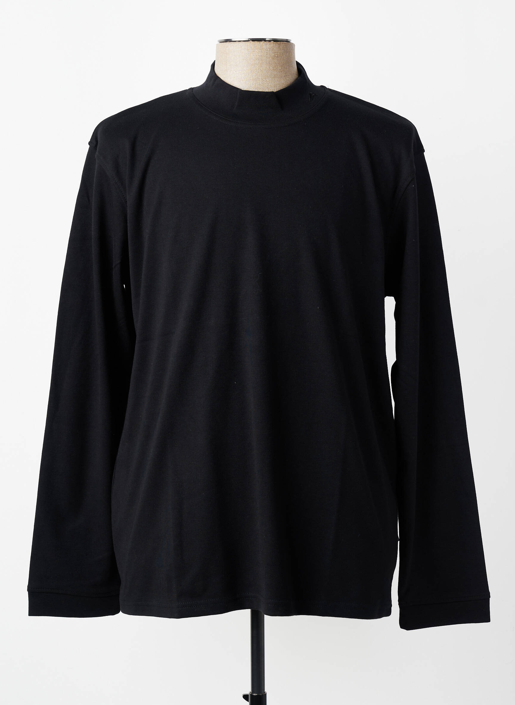T-shirt coupe droite manches longues noir CBK homme