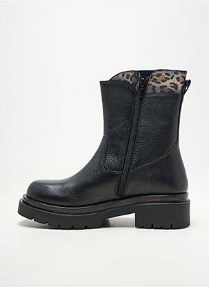Bottines/boots matière lisse talon de 4 à 6cm noir ALISA BIANCHINI femme