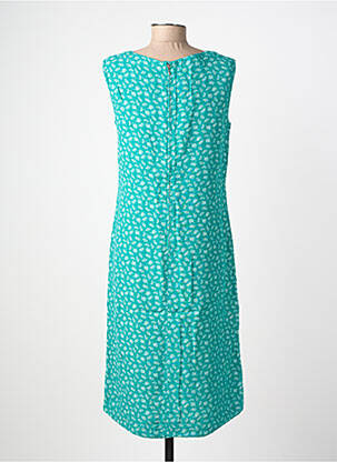 Robe mi-longue sans manche sans manche vert COUTURIST femme