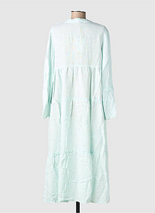 Robe longue manches longues manches longues bleu COUTURIST femme