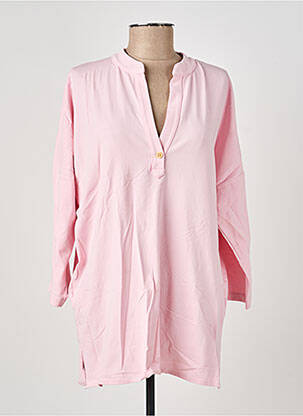 Tunique manches longues manches longues rose COUTURIST femme