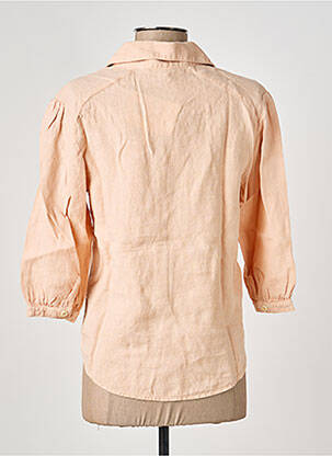 Chemisier coupe cintrée manches longues rose COUTURIST femme