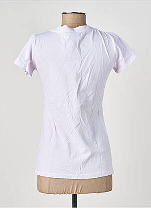 T-shirt col v manches courtes violet clair COUTURIST femme