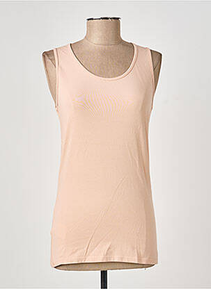 Débardeur stretch sans manche rose COUTURIST femme