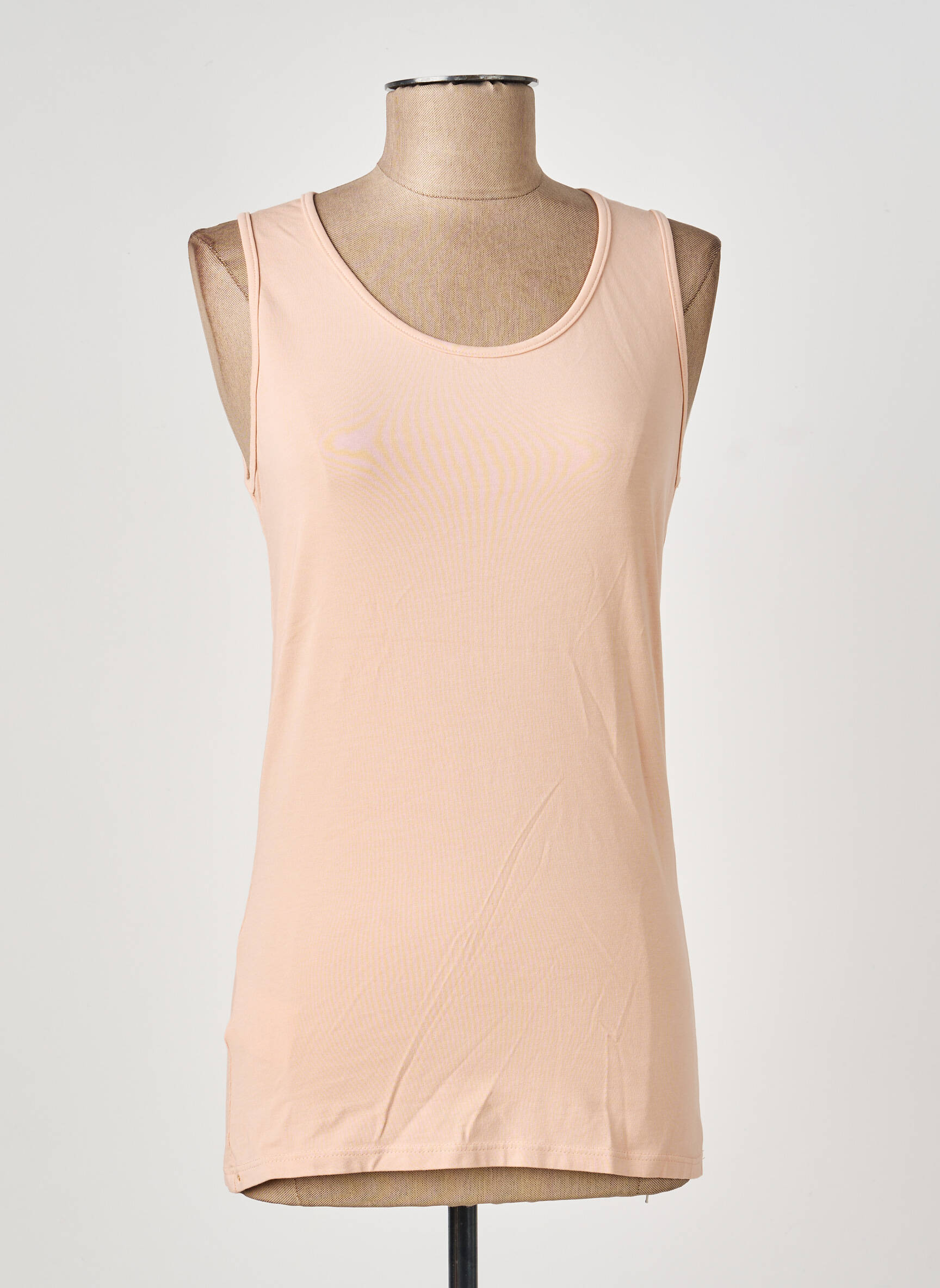 Débardeur stretch sans manche rose COUTURIST femme