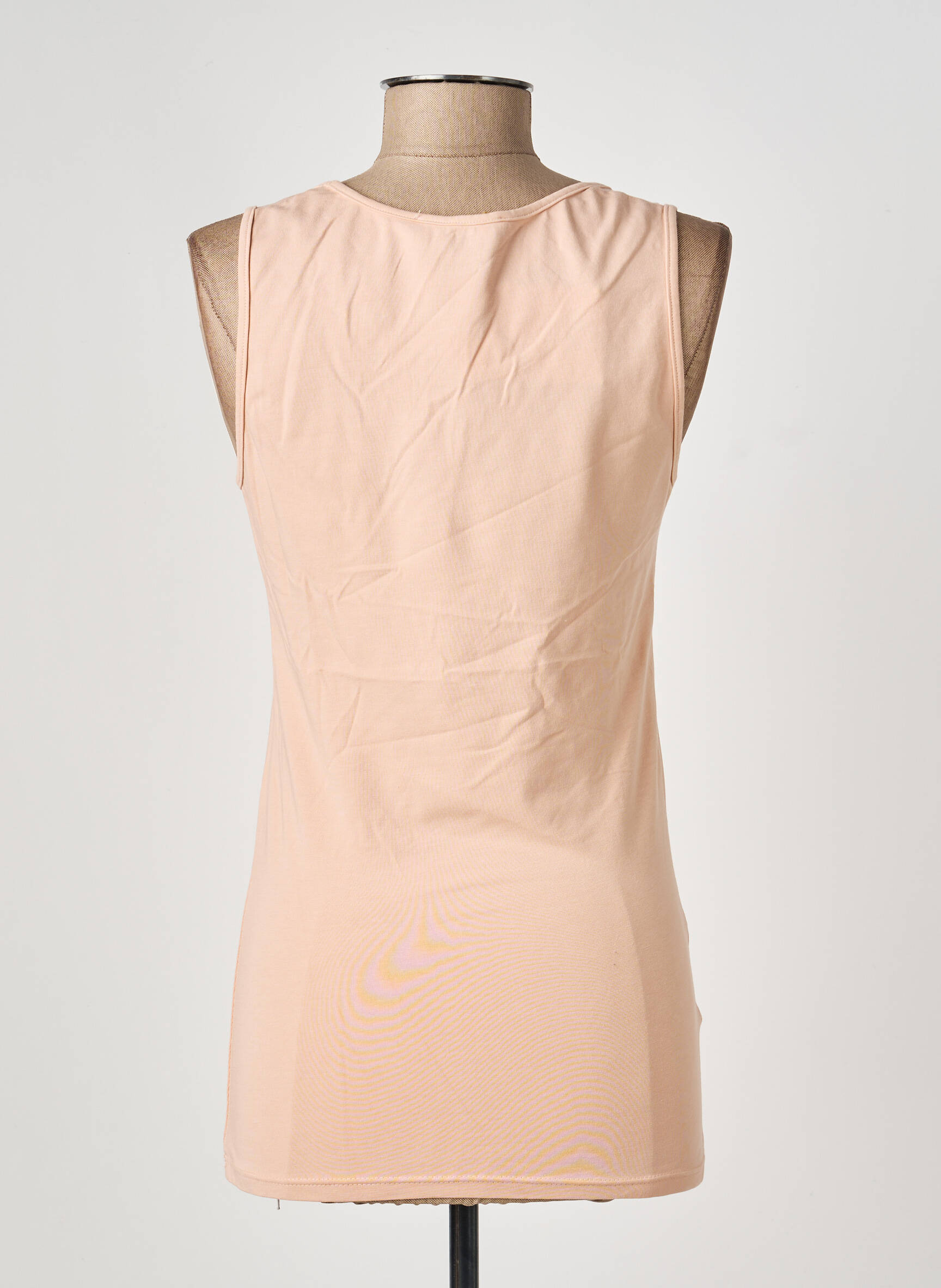 Débardeur stretch sans manche rose COUTURIST femme