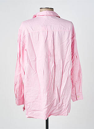 Chemisier coupe cintrée manches longues rose COUTURIST femme