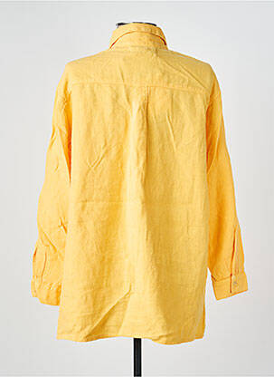 Chemisier coupe cintrée manches longues orange COUTURIST femme