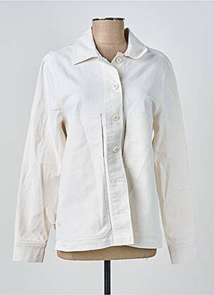 Veste casual coupe droite beige COUTURIST femme
