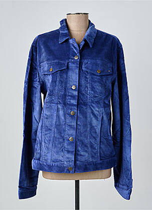 Veste casual poches bleu COUTURIST femme