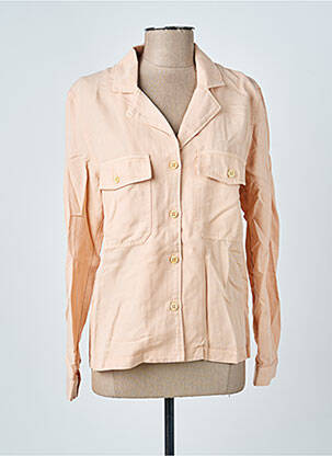 Veste casual col tailleur rose COUTURIST femme