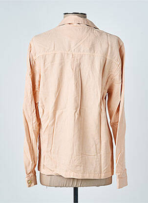 Veste casual col tailleur rose COUTURIST femme