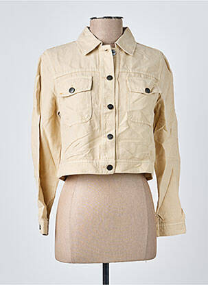 Veste casual poches beige COUTURIST femme