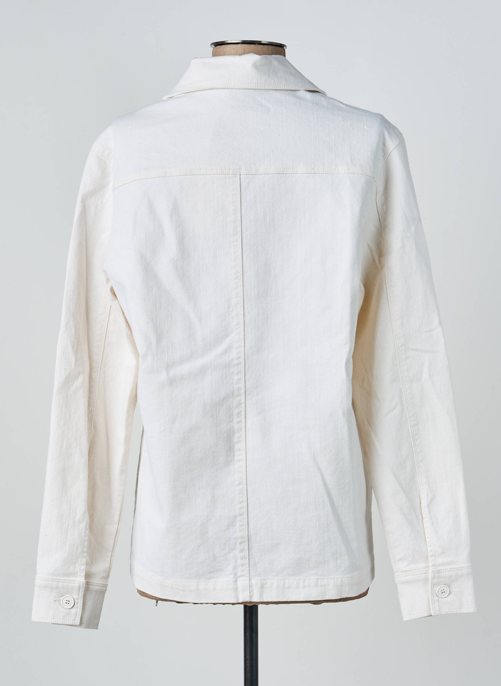 Veste casual coupe droite beige COUTURIST femme