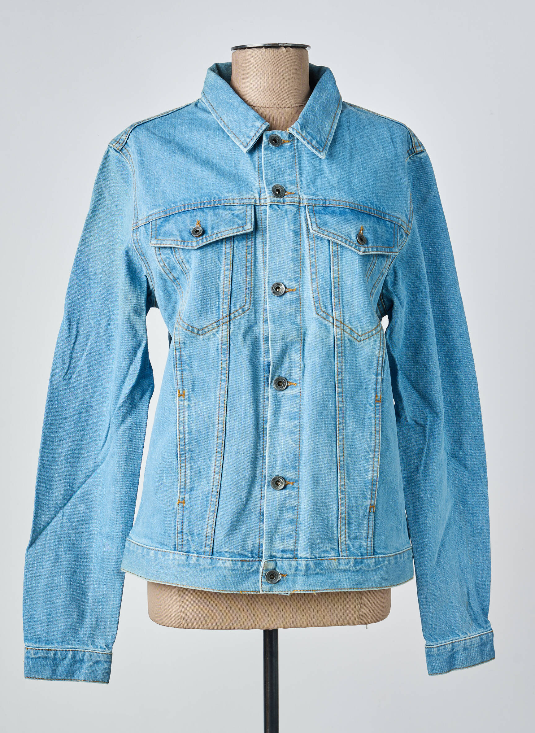 Veste casual poches bleu COUTURIST femme