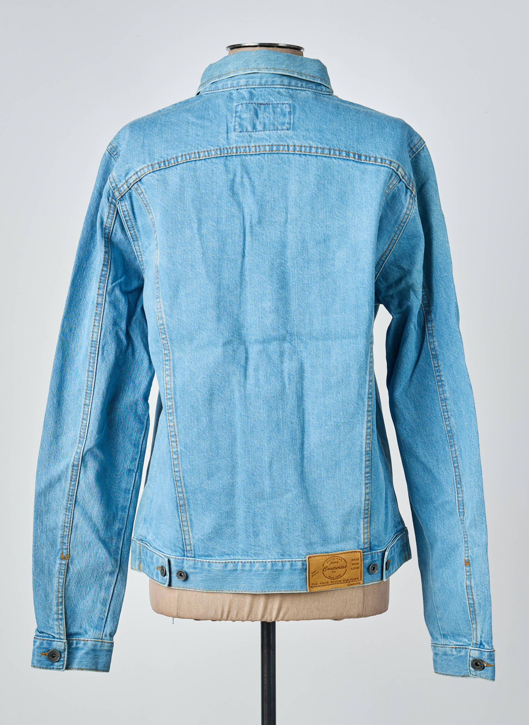 Veste casual poches bleu COUTURIST femme