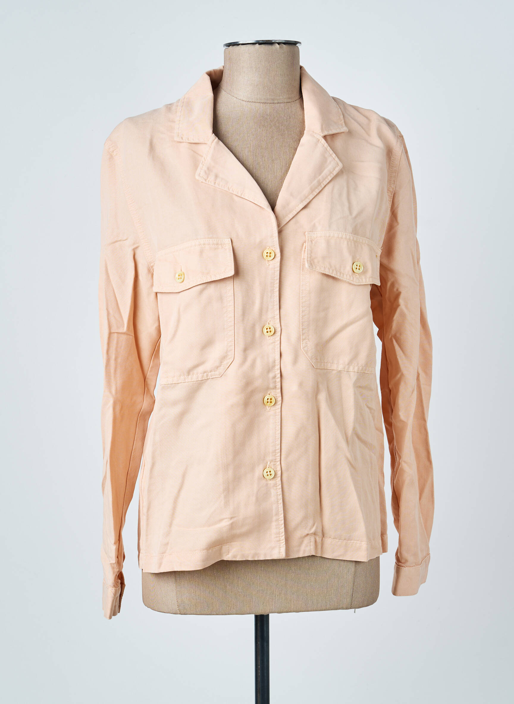 Veste casual col tailleur rose COUTURIST femme