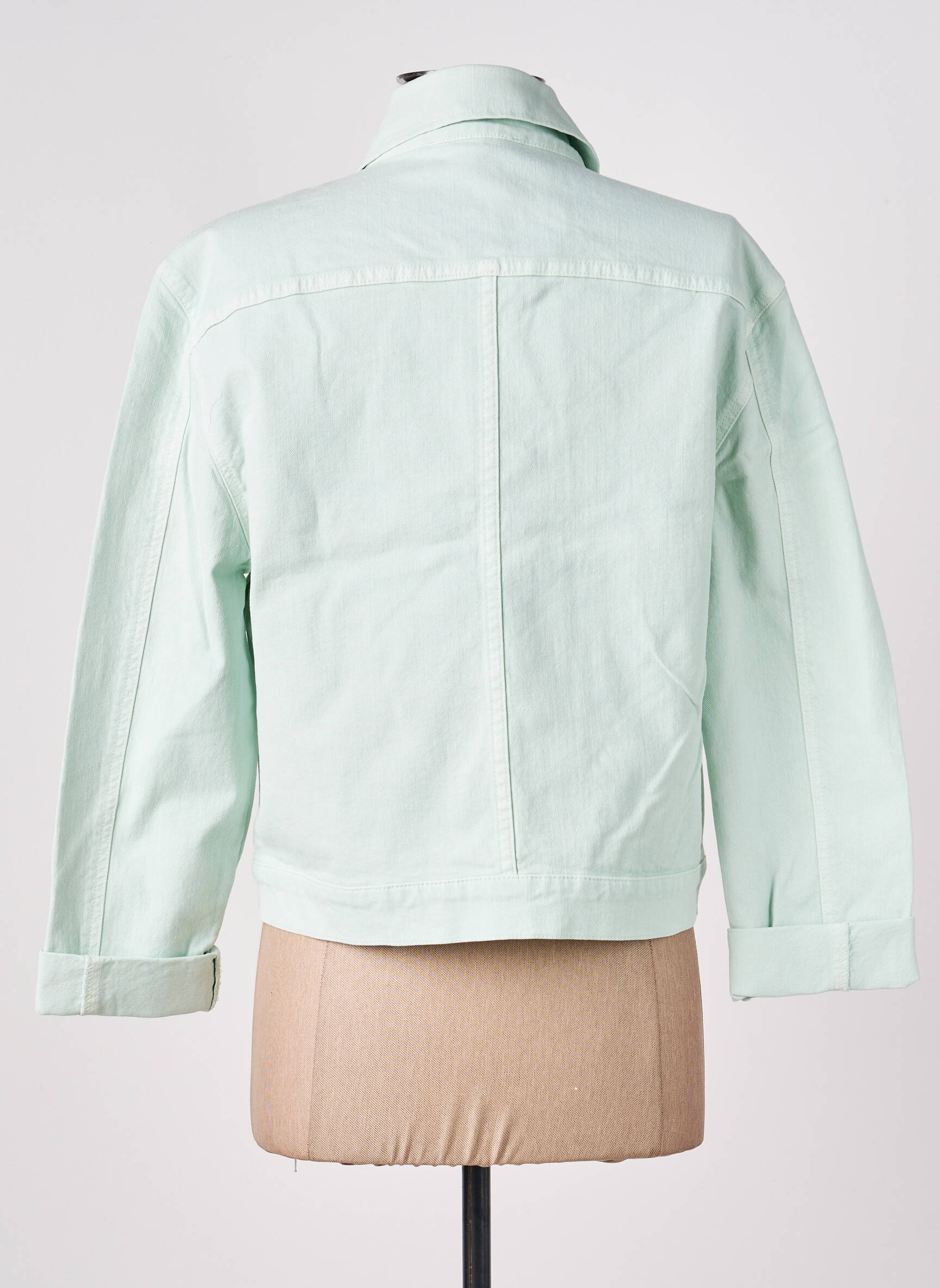 Veste casual coupe droite bleu COUTURIST femme