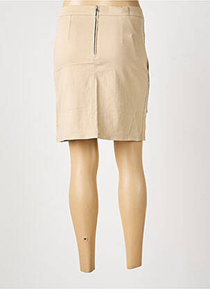 Jupe courte poches beige COUTURIST femme