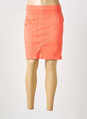 Jupe courte poches orange COUTURIST femme
