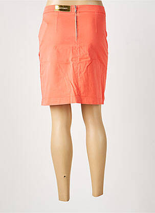 Jupe courte poches orange COUTURIST femme