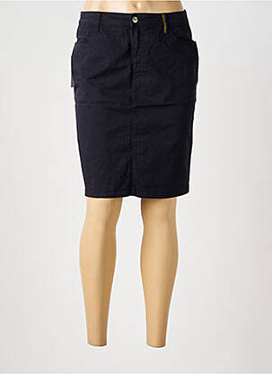 Jupe mi-longue coupe droite noir COUTURIST femme