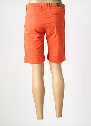 Bermuda taille à pinces taille normale orange COUTURIST femme